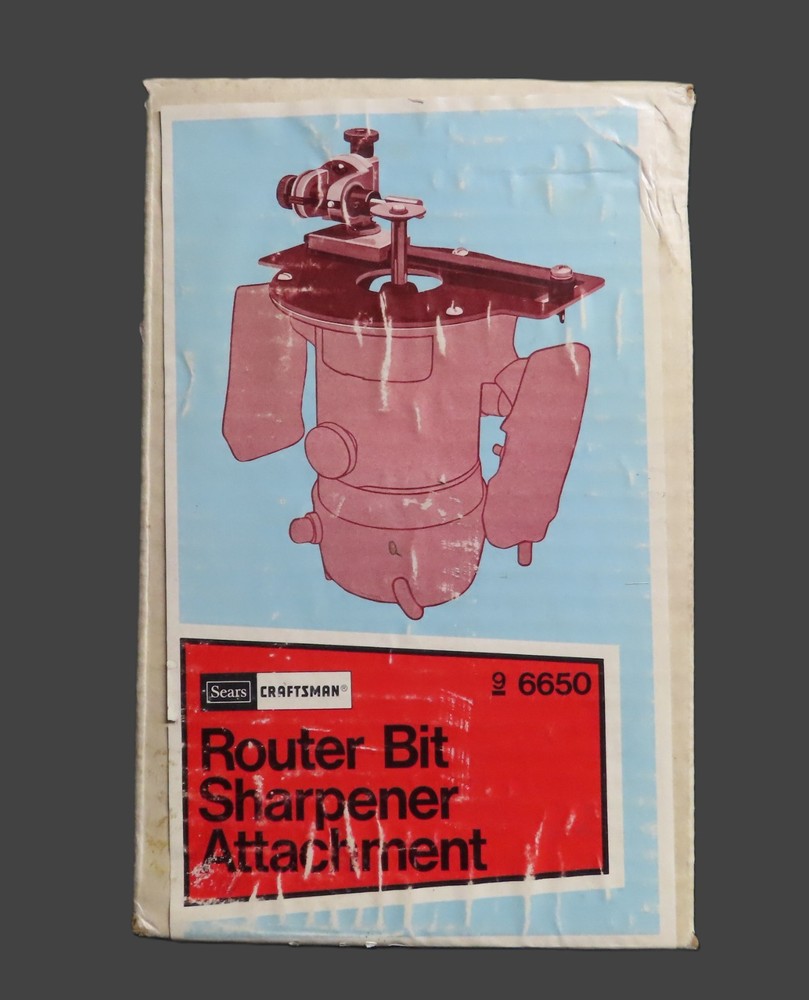 Sears Craftsman Router Access - Template Bushings - Edge Guide - Bit Sharpener