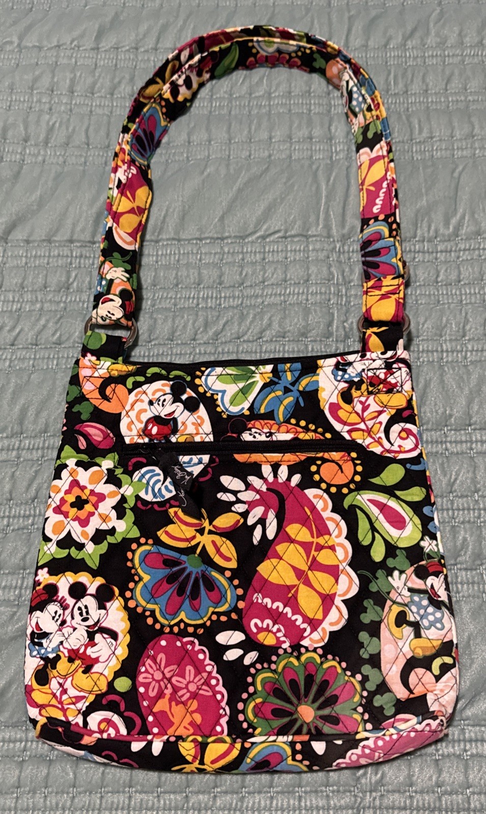 **NEW** VERA BRADLEY X DISNEY PARKS MIDNIGHT WITH MICKEY HIPSTER CROSSBODY BAG