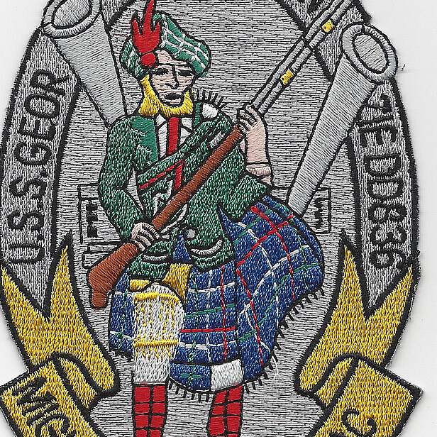 DD-836 GEORGE K. MACKENZIE Mighty Mac Patch