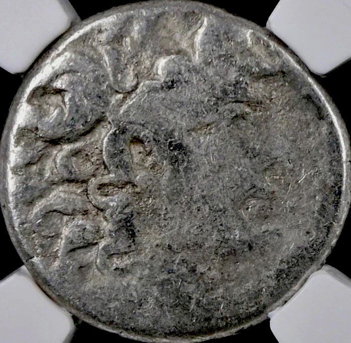 Silver Tetradrachm 57BC-13BC Philip Philadelphus Antioch Roman Rule NGC Graded