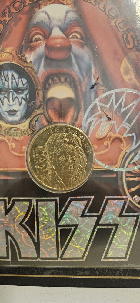 KISS Psycho Circus 1998 Official Tour Commemorative Coin Ace Frehley