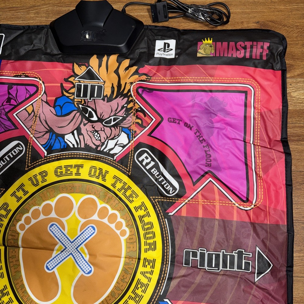 Mastiff Pump it Up Exceed Dance Mat Controller Controller For Playstation 2
