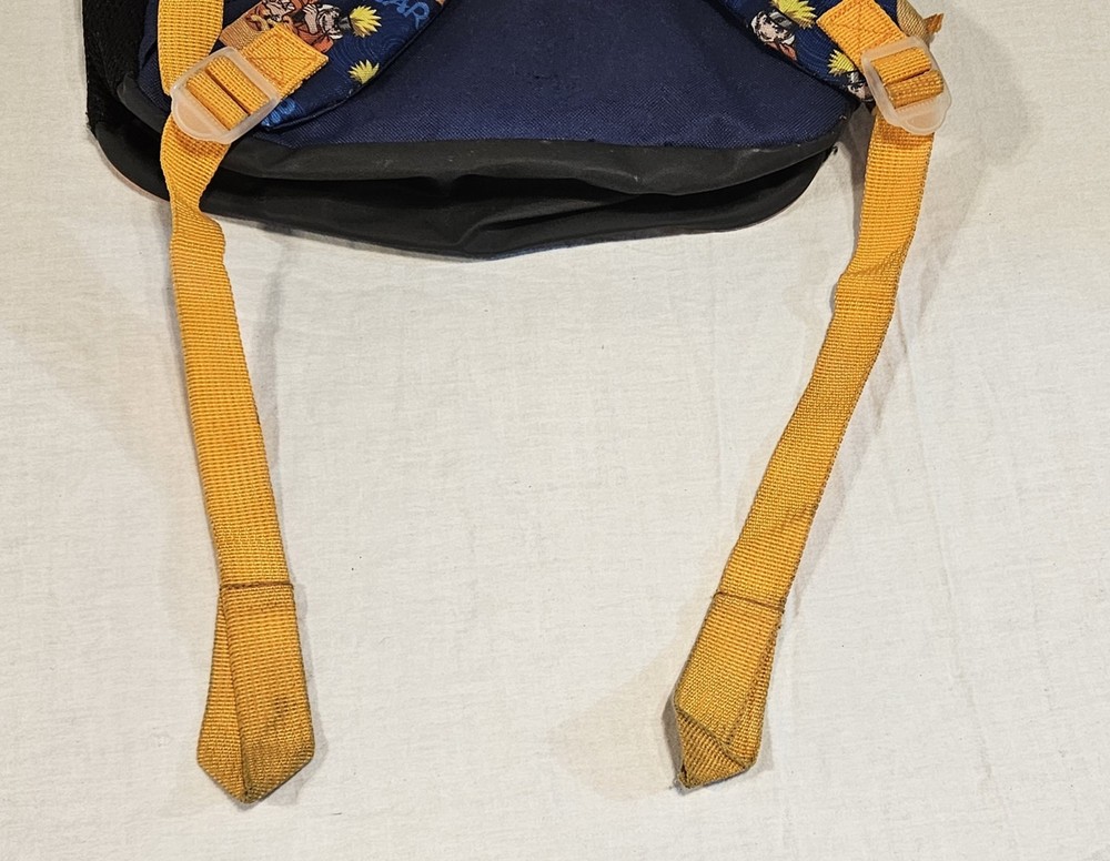 Naruto Bioworld Backpack Orange Blue