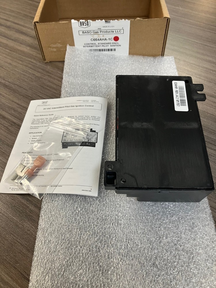BASO C664AHA-1C Intermittent Pilot Ignition Standard Enclosure Control