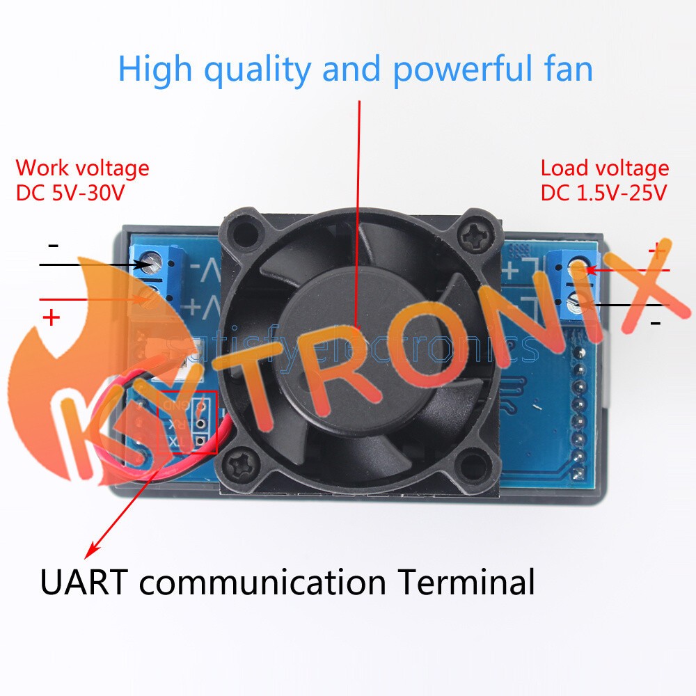 FZ35 Electronic Load Constant Current Module Battery Discharge Capacity Tester