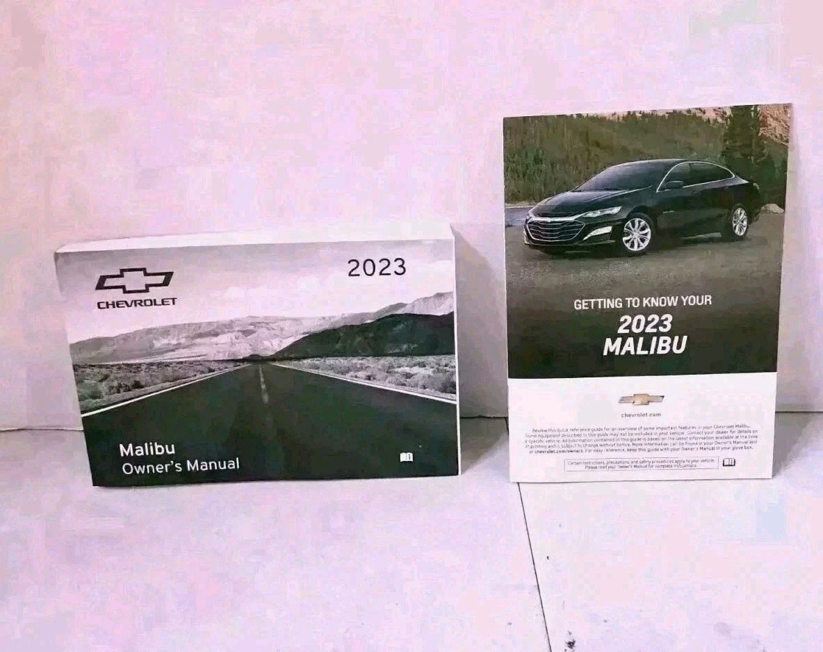 2023 Chevy Malibu Owners Manual Complete Set