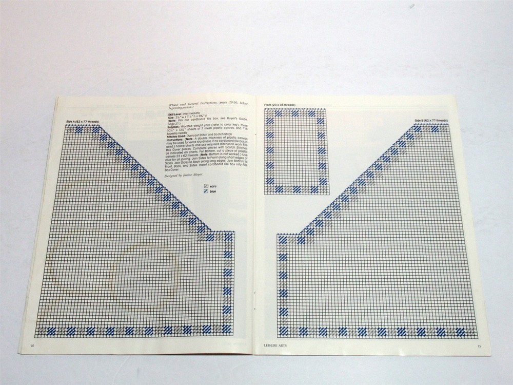 Lot 10 Vtg Plastic Canvas + Quick & Easy Pattern Magazines Pattern dollhouse