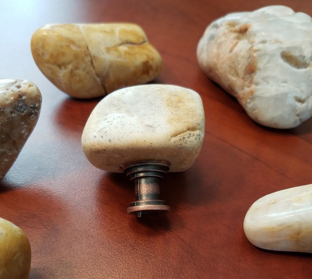 Knob or Pull Making Base - Antique Copper - 16x16mm