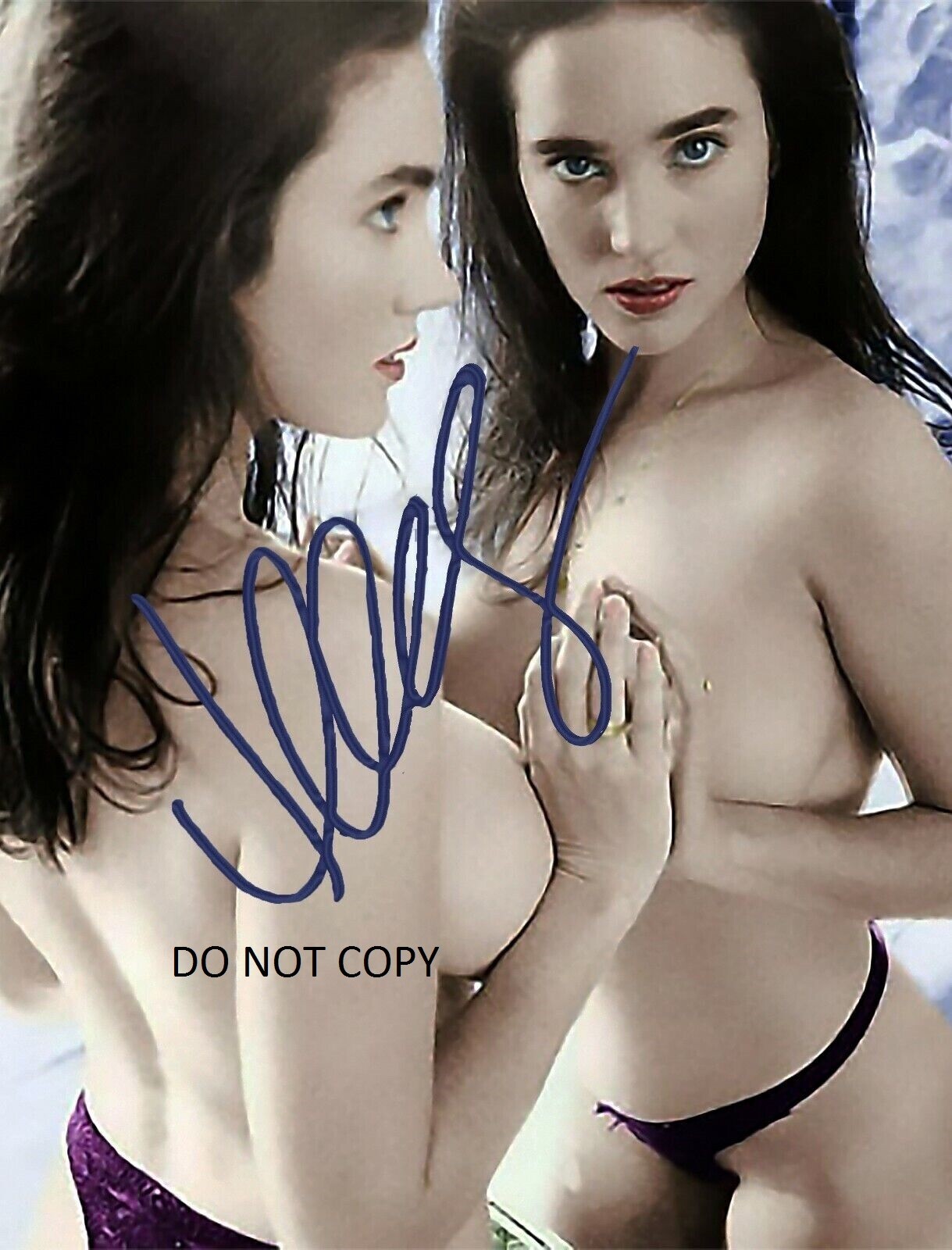 JENNIFER CONNELLY Autographed Signed 8x10 Reprint Photo !!