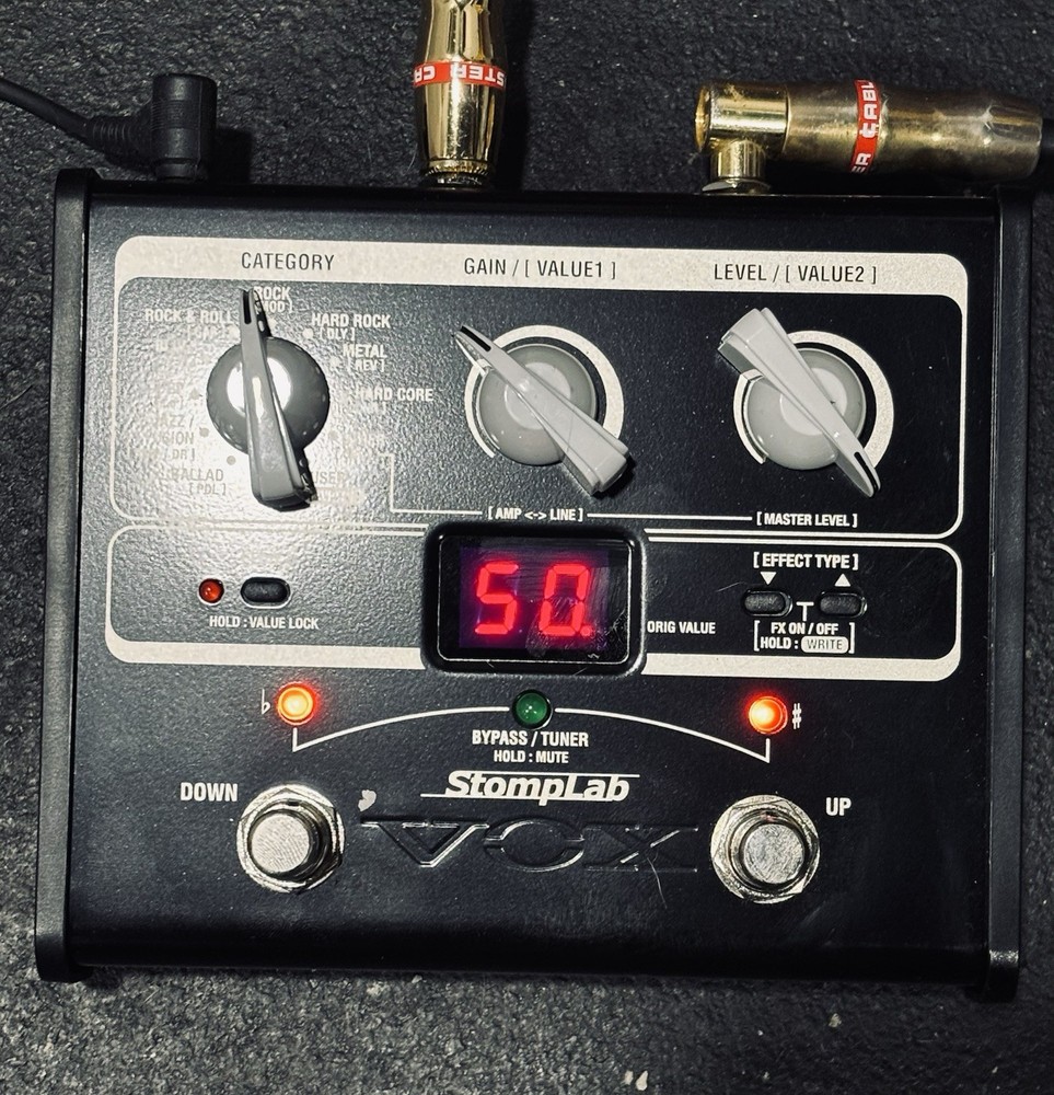 Vox StompLab IG Digital Multi-Effects Processor for Electric Guitar