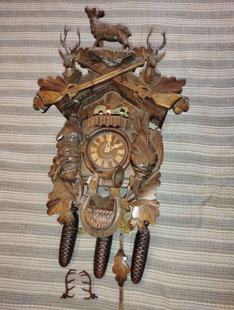 8 Day Authentic German Cuckoo Clock
