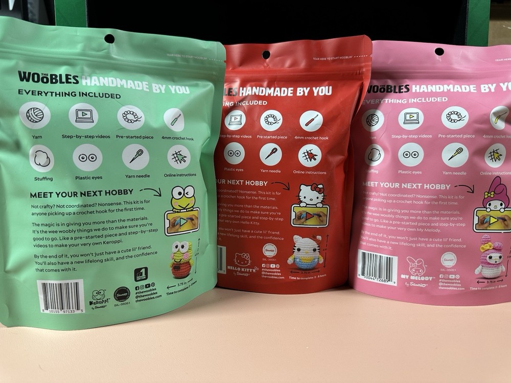 The Woobles Hello Kitty Bundle!!