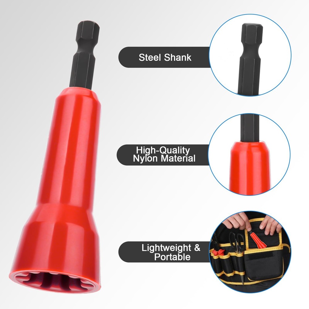 Torcedor de tuercas de cable, herramienta para torcer cables, 3 piezas de torced