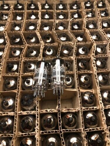 4 NOS EI Telefunken Tooling 6GH8A Bulk Packed Vacuum Tubes = 6U8 6EA8 6F2 ECF82