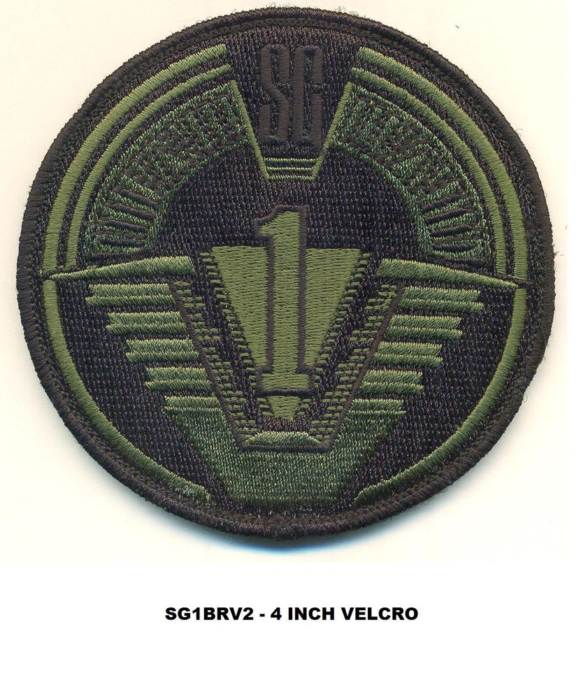 Stargate SG-1 Olive Green Vel-Kro Patch  - SG1brv2