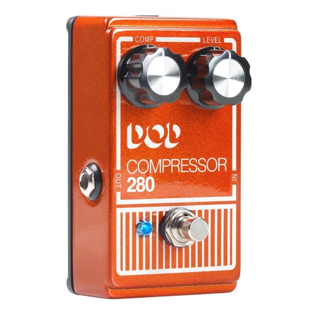 DigiTech DOD 280 Orange Compressor Optical Effects Pedal True Bypass TONE
