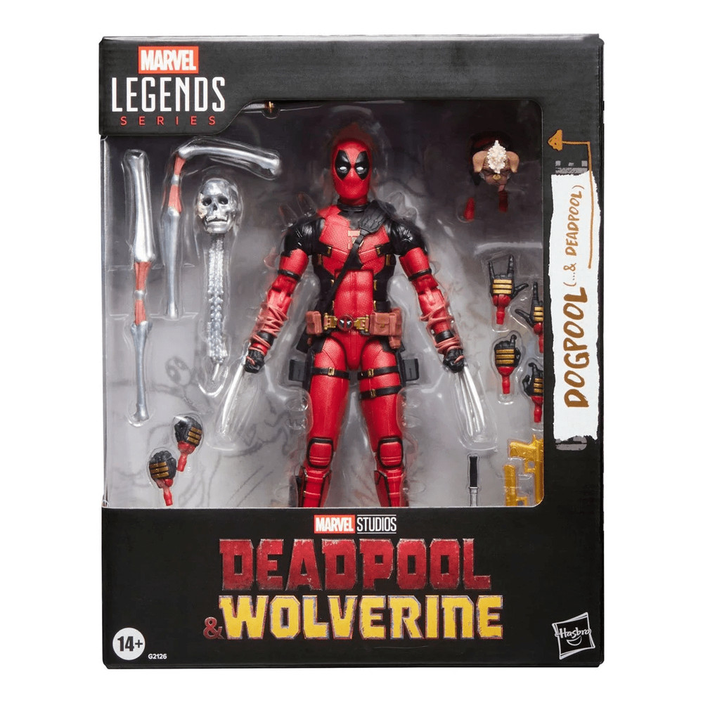 Marvel Legends Deadpool & Dogpool 6-Inch Action Figure 2‑Pack by Hasbro - Marvel