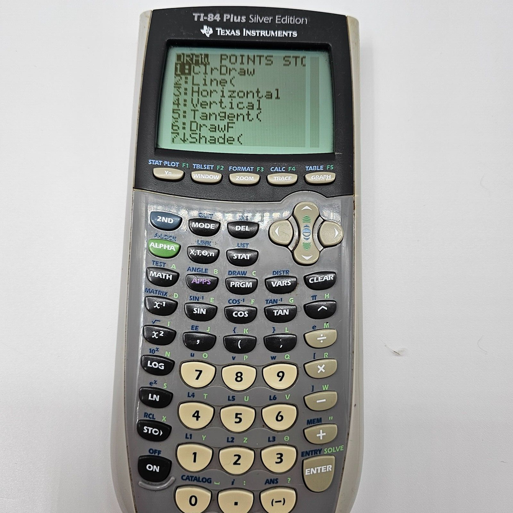 Texas Instruments TI-84 Plus Silver Edition Graphing Calculator tested