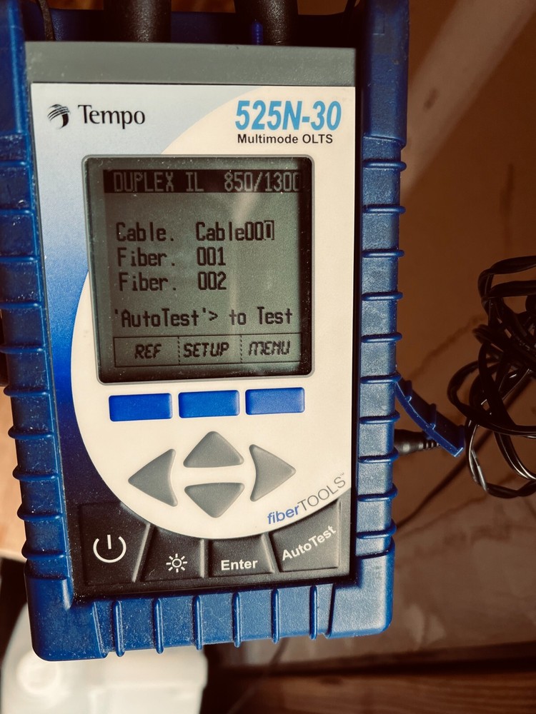 Tempo 525N-30 Multi-Mode Optical Line Test Set