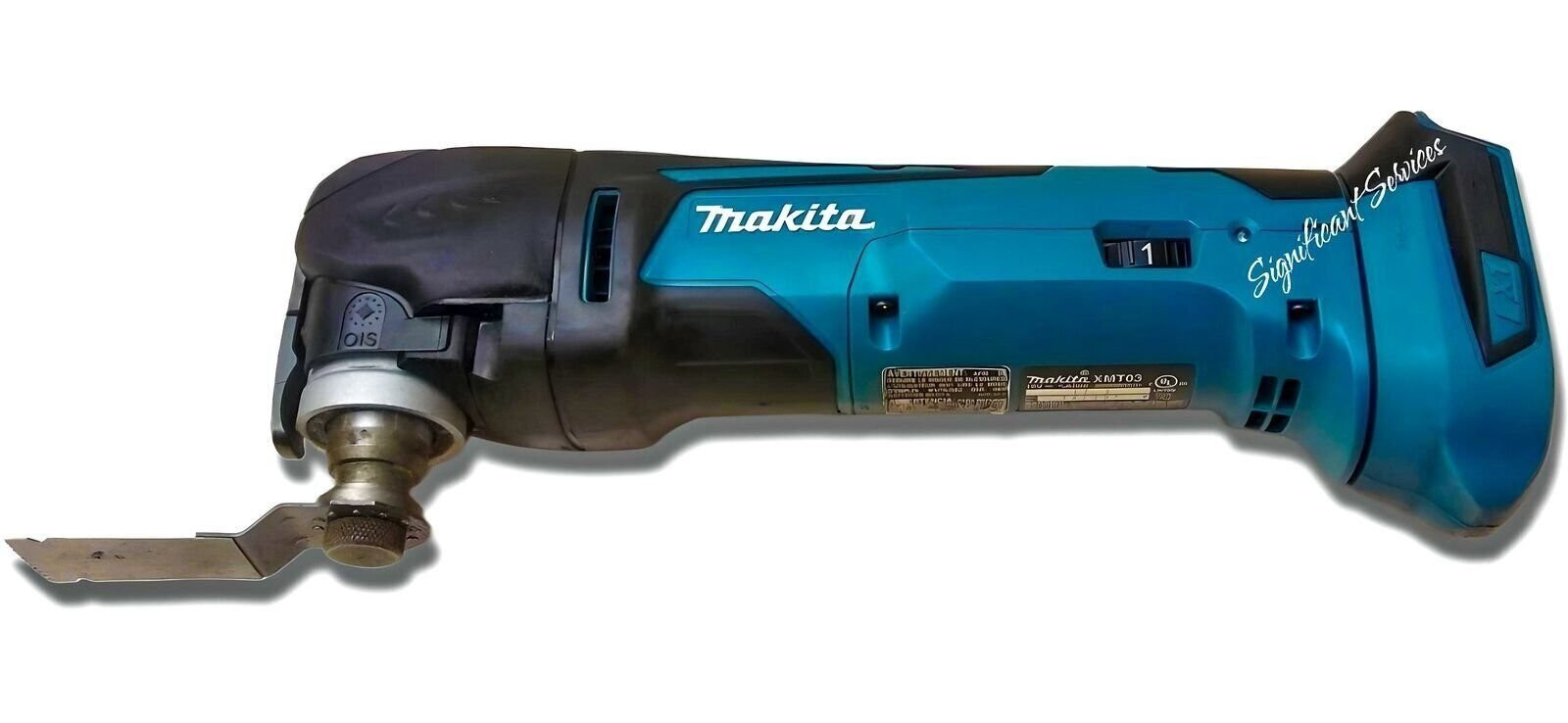 New Makita XMT03Z 18V LXT Li-Ion Variable Speed Cordless Oscillating Multi-Tool