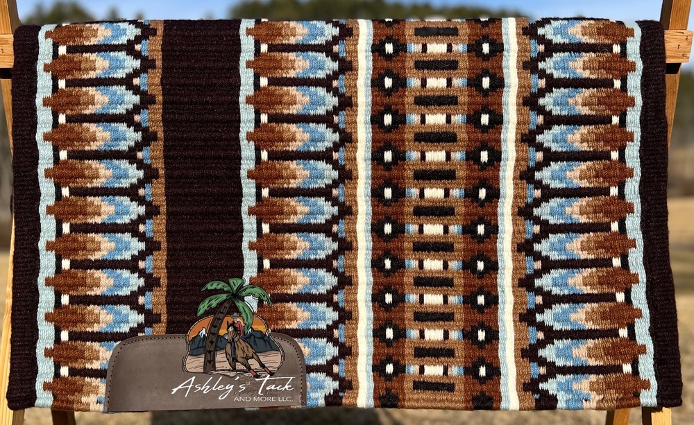 Saddle Blanket #1883 (Dark Walnut Base)