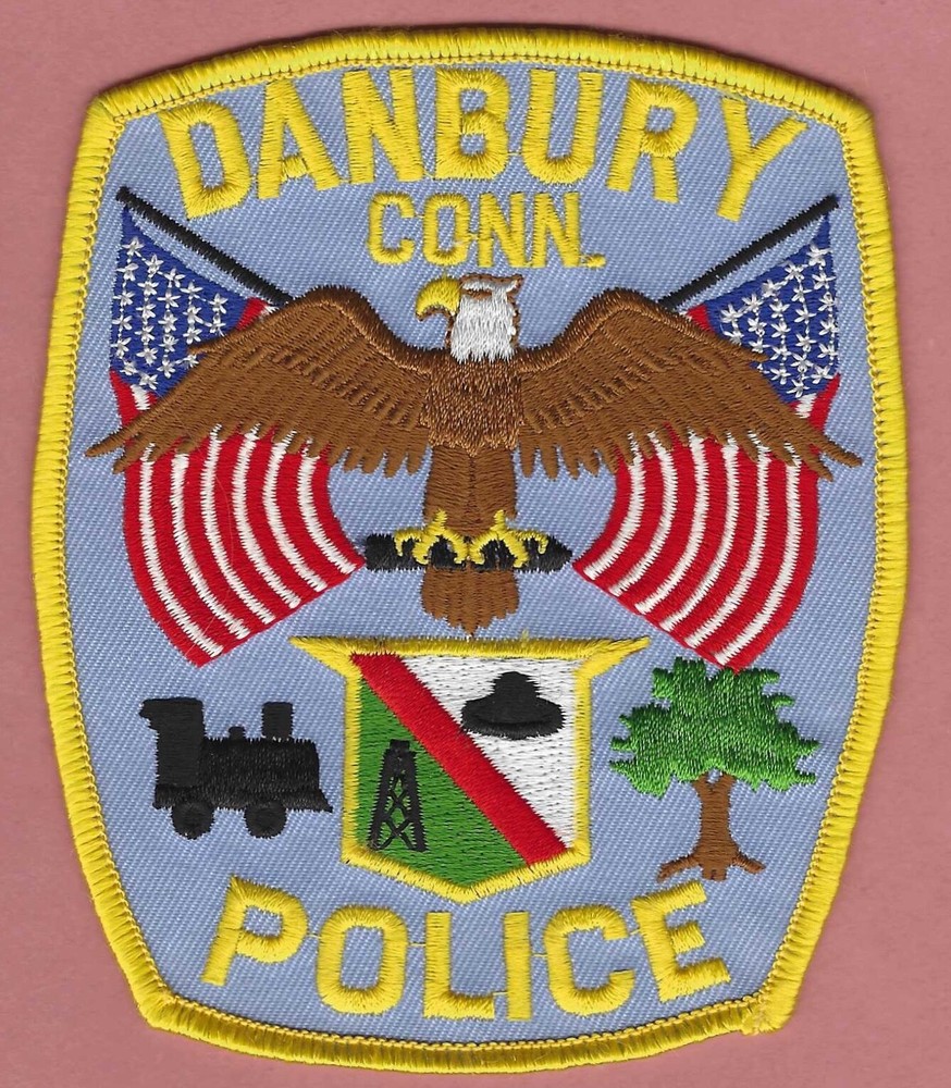 DANBURY CONNECTICUT POLICE SHOULDER PATCH