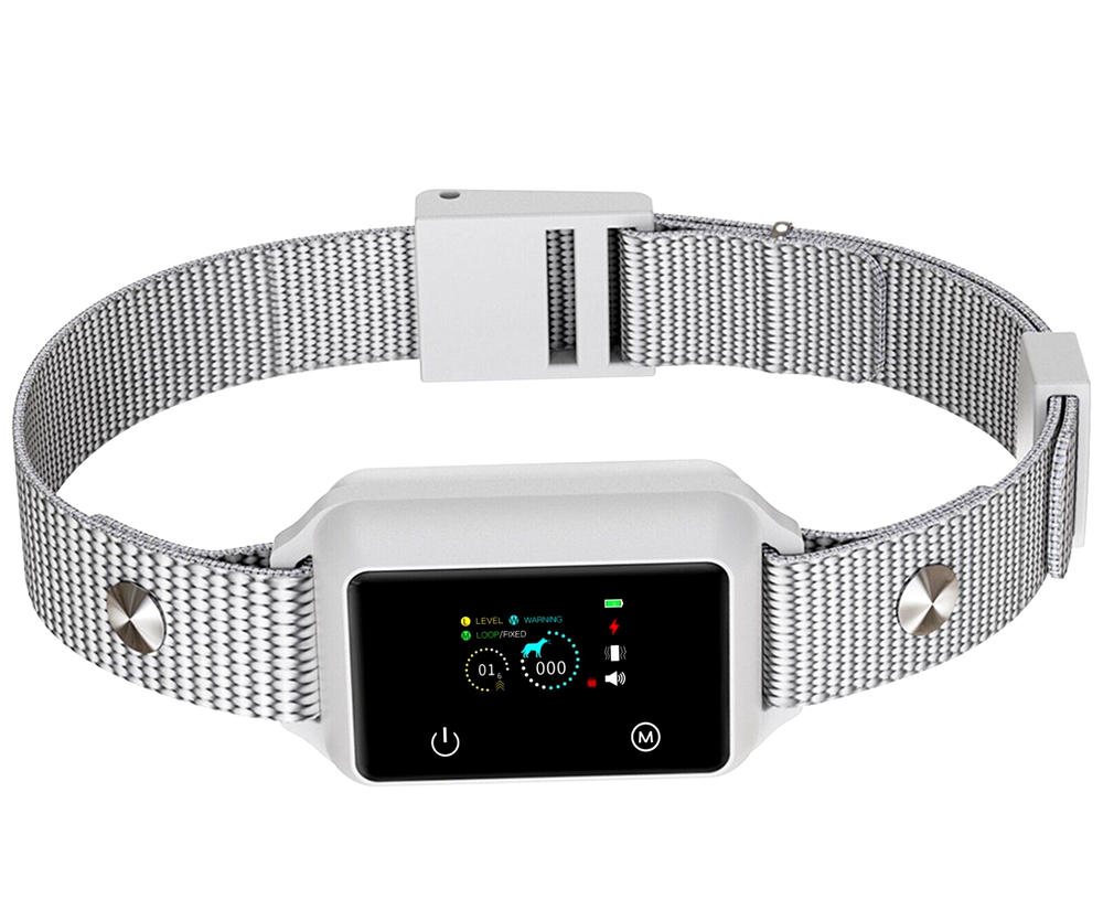 Touchscreen Automatic Anti bark Dog Collar Intelligent Safe Humane Waterproof