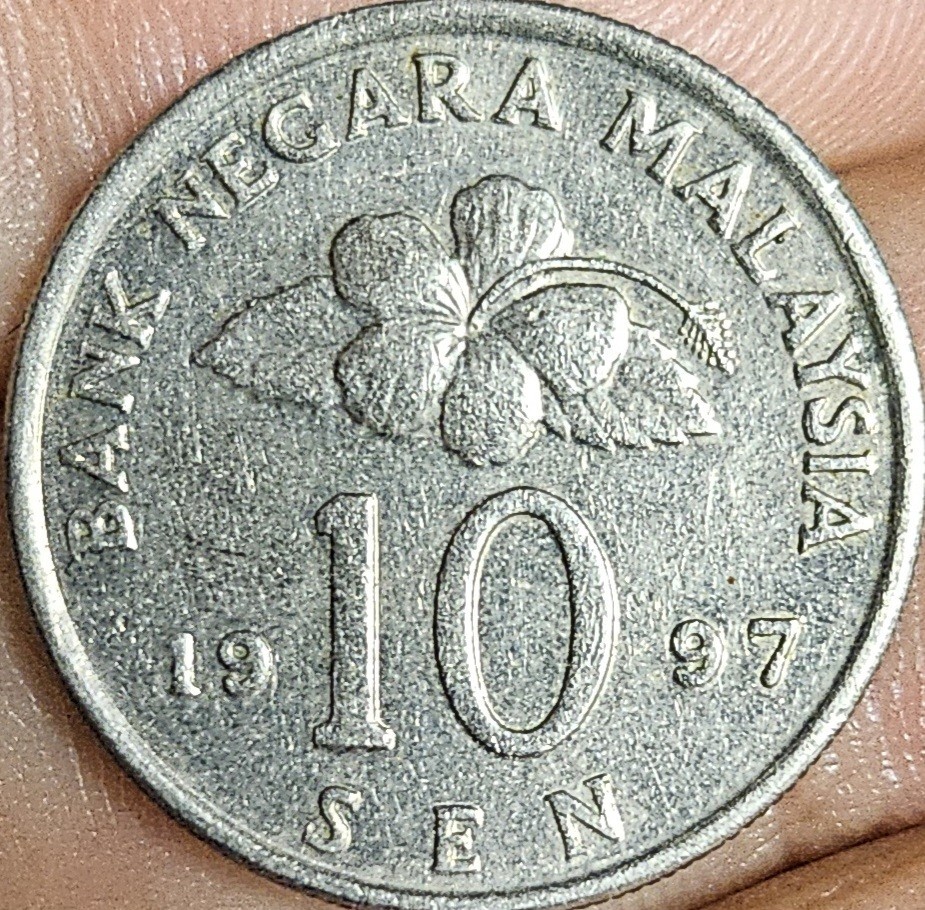 Malaysia 10 Sen 1997 XF