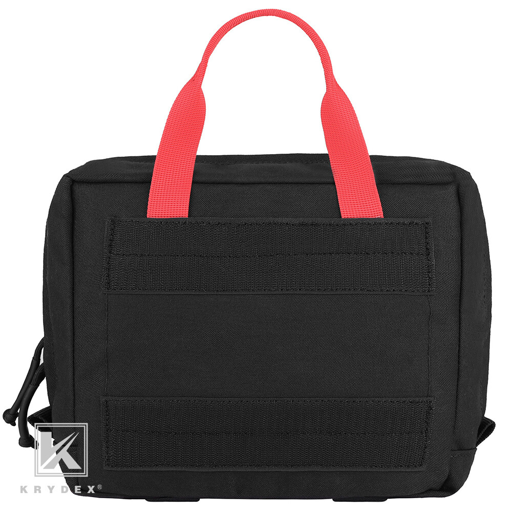 KRYDEX Clear Top Insert Pouch Organizer Hook Back Packing Cube for D3 Backpack