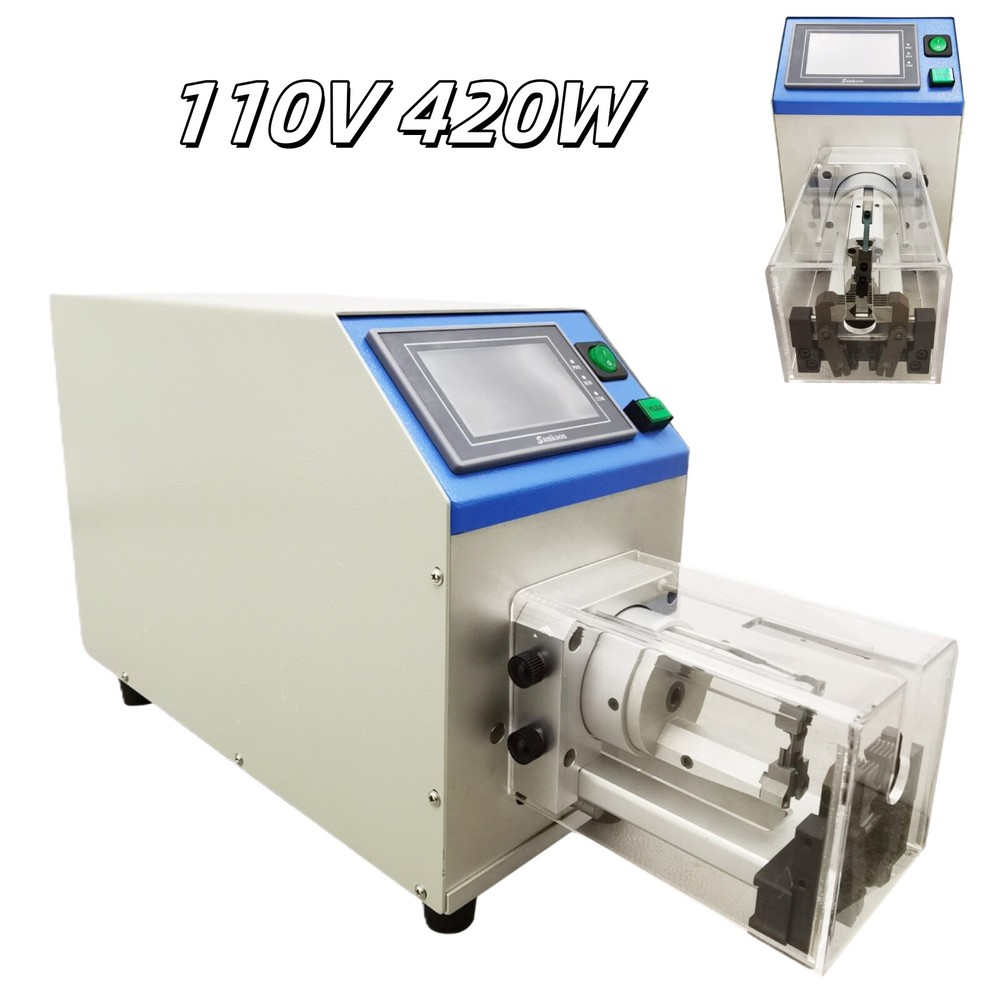110V Coaxial Cable Rotary Knife Multi-layer Peeling Machine Wire Stripper