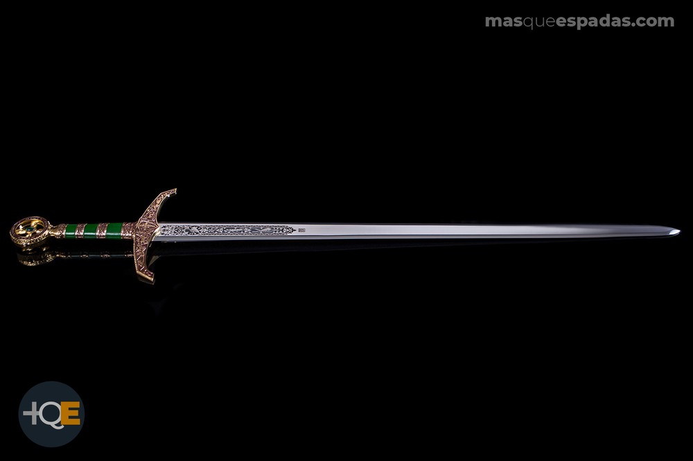 Sword Robin Hood Gold - Deep Engraving