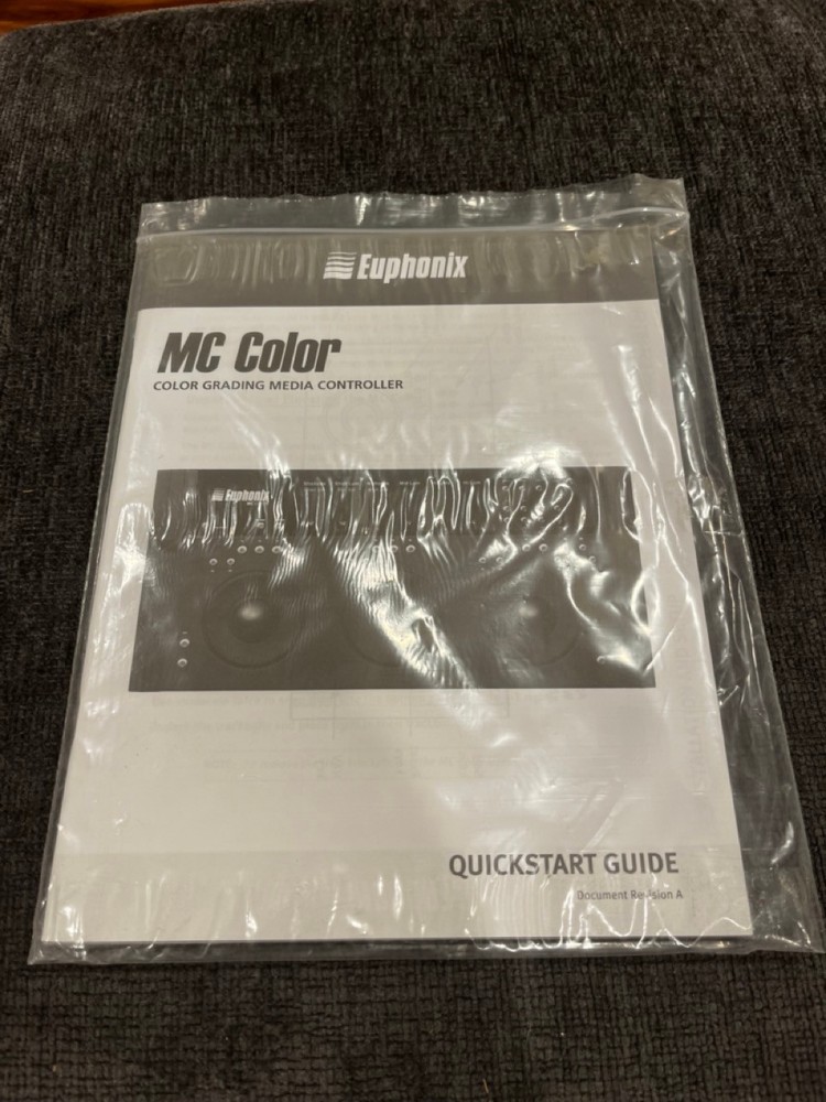 Euphonix MC Color Grading Trackball Control Surface **READ DESC**