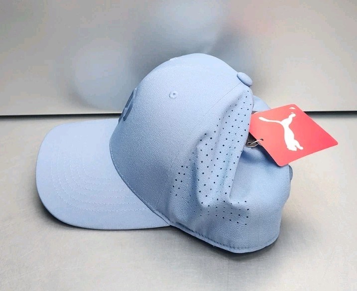 New Puma Golf Tech P Snapback Cap Hat Adjustable Snapback Vented Flex Delta