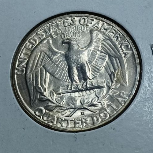 1954-D Washington Silver Quarter Ch BU++