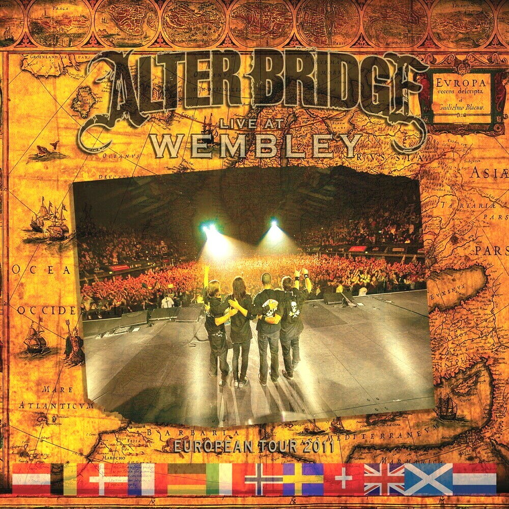 Alter Bridge Live At Wembley 12x12 Album Cover Replica Poster Print