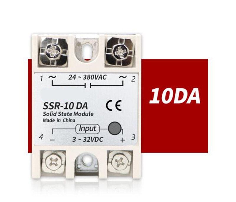 SSR-10/25/40/50/60/75/100DA Single-phase Solid-state Relay DC Control AC Module