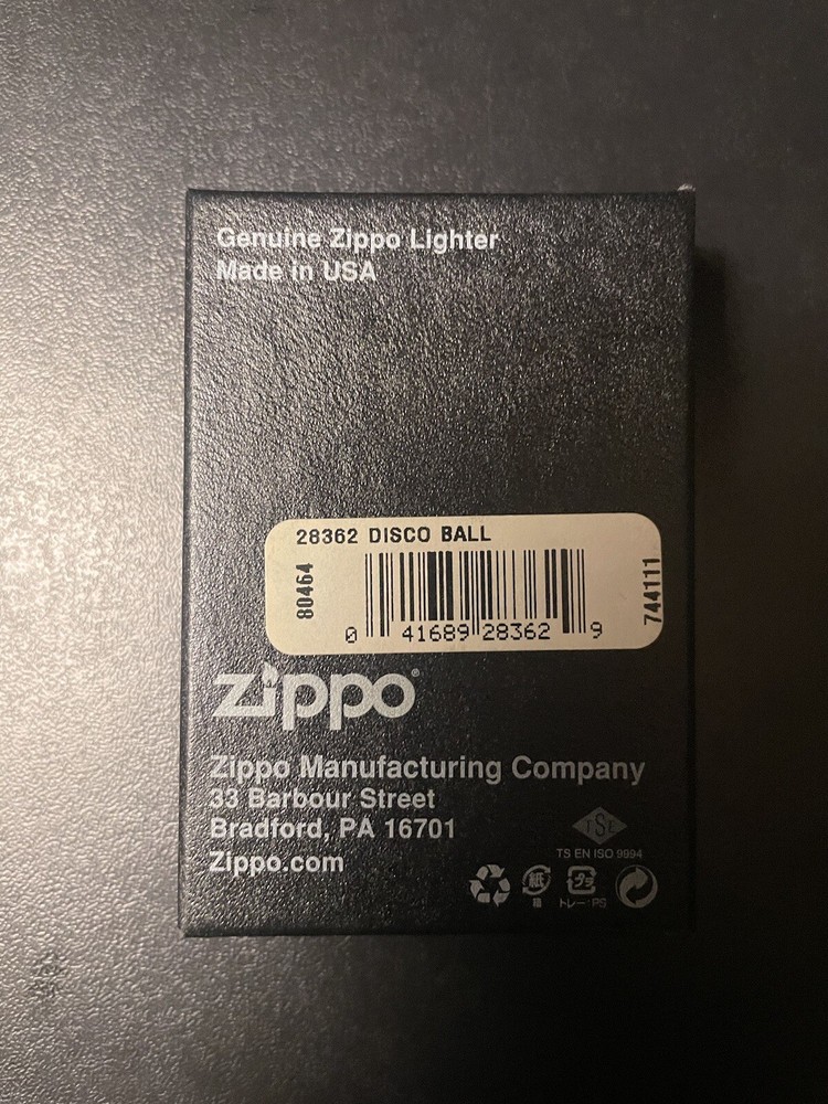 Zippo Disco Ball Lighter New Unused & Unstruck #28362