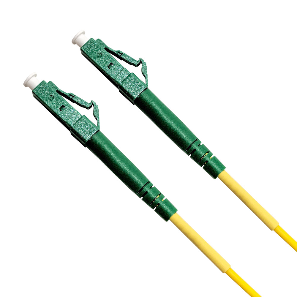 Fiber Optic Cable Patch Cord, Singlemode, Simplex LCAPC to LCAPC, 2M (6ft)