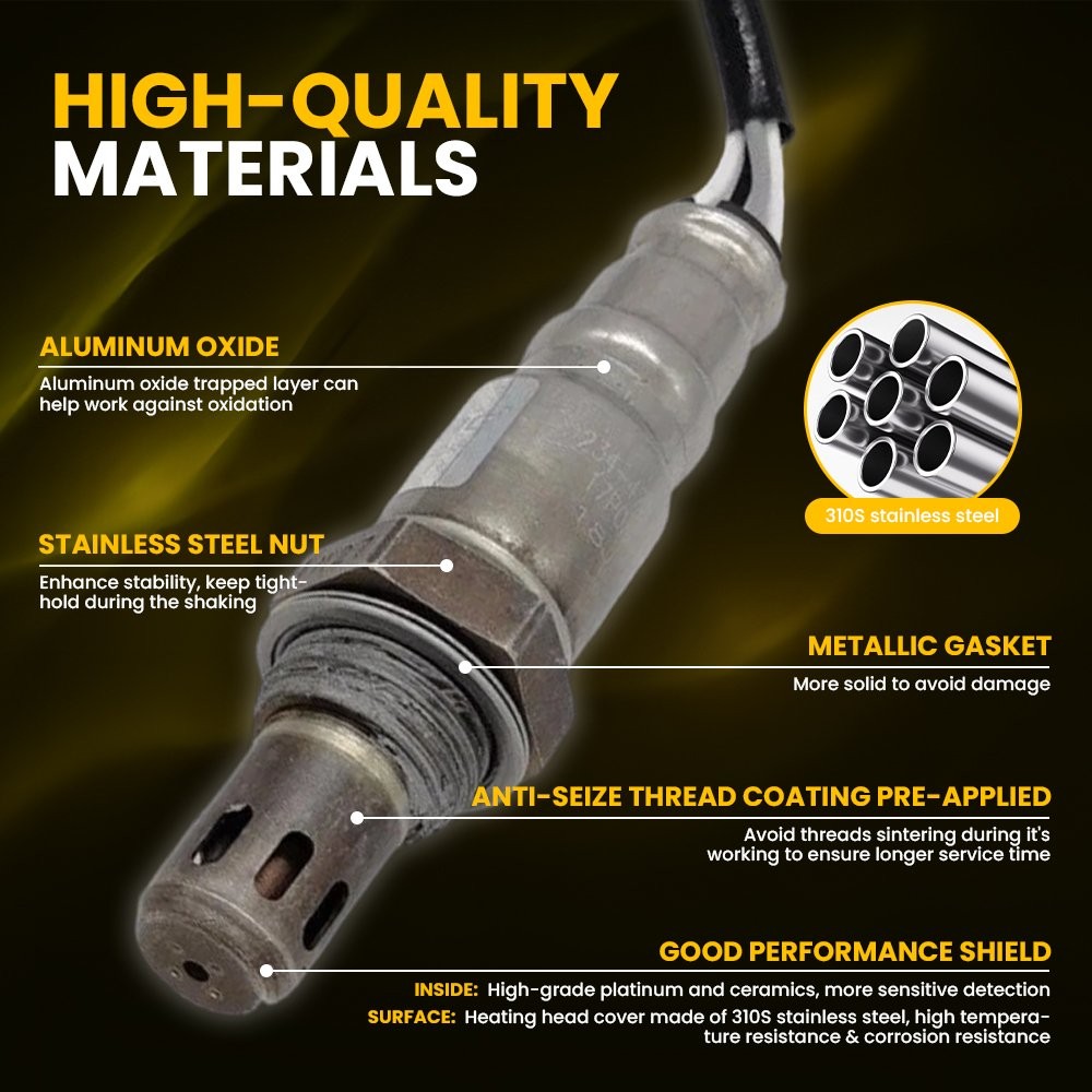 2X Oxygen Sensor O2 Sensor Up & Downstream For Honda Accord 2.4L L4 2013-2017