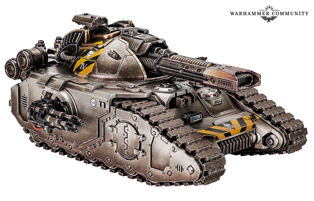 Warhammer The Horus Heresy Glaive Super-Heavy Special Weapons Tank - Presale 4/4