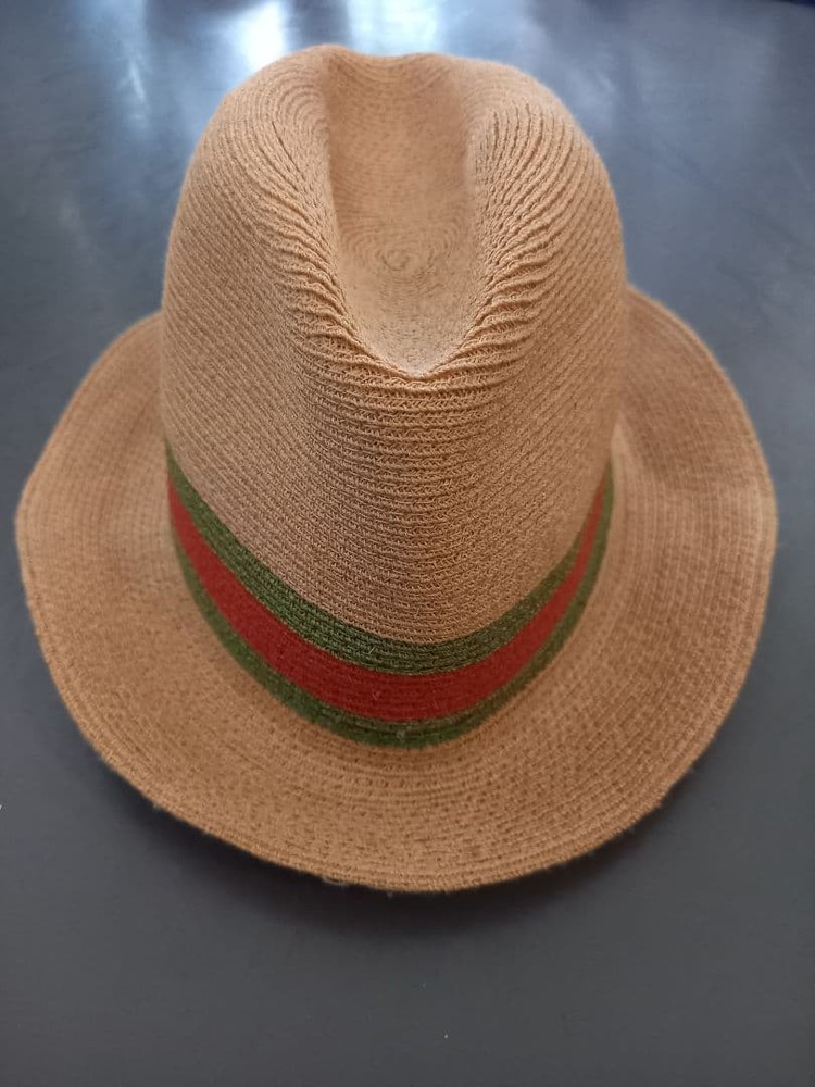 Gucci Raffia Hat Bucket Size M