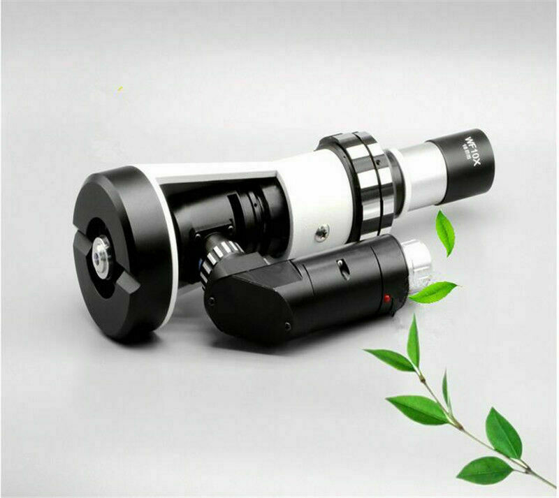 100X-400X Portable Hand-held Microscope Zoom Metallographic Microscope with LED