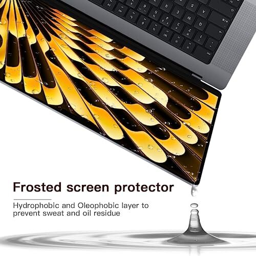 2 Pack Compatible with MacBook Air 15 Inch Screen Protector A2941A3114 M2/M3 ...