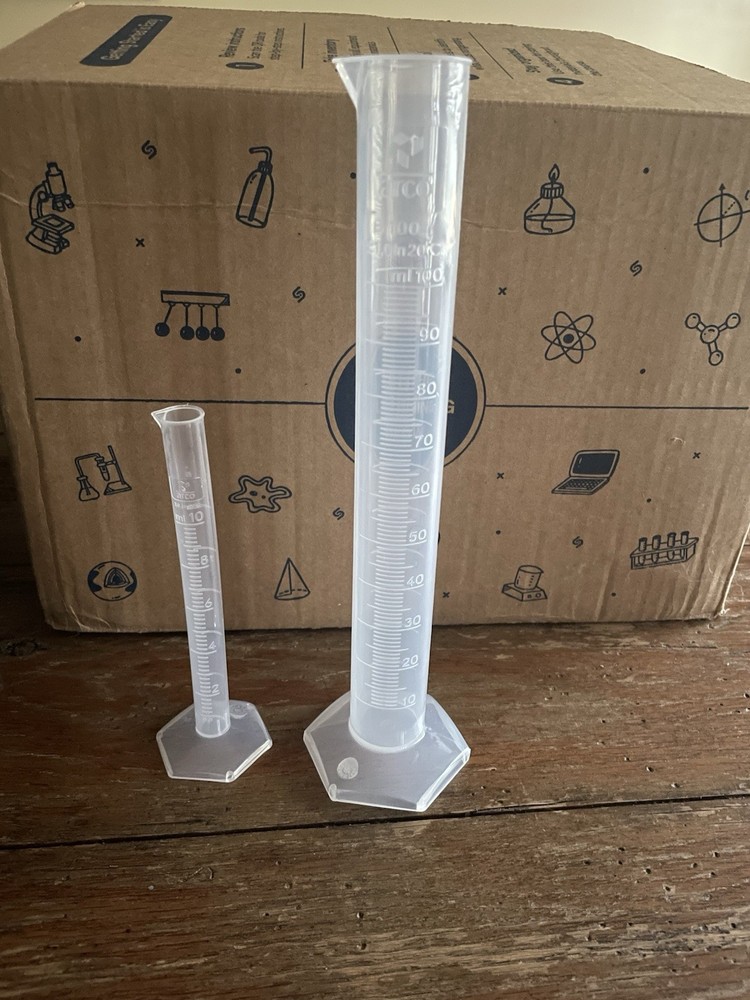 Arco Graduated Cylinder One 10 ML And One 100 ML