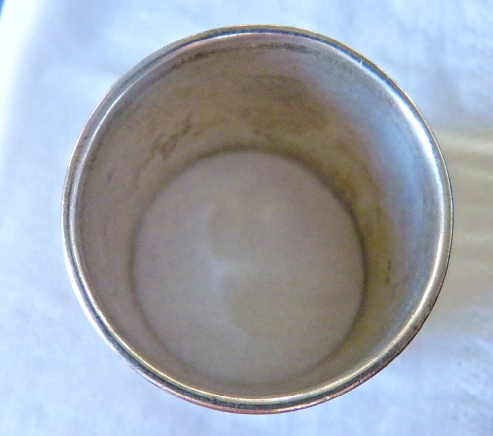 Antique Silver Napkin Ring Dated 1877