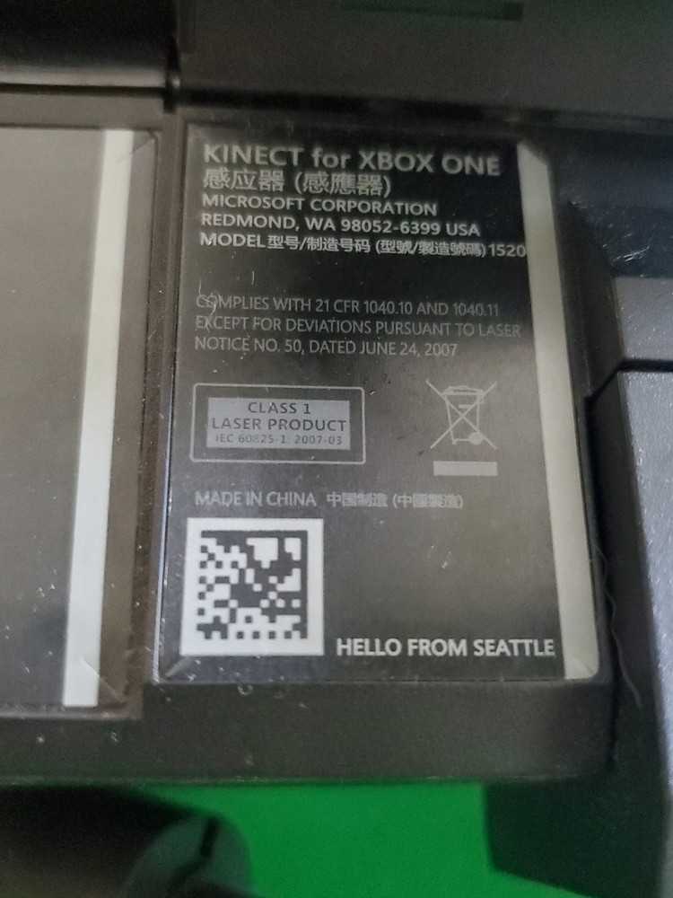 Xbox One Kinect Sensor Model 1520 – Untested – OEM Camera Motion Sensor