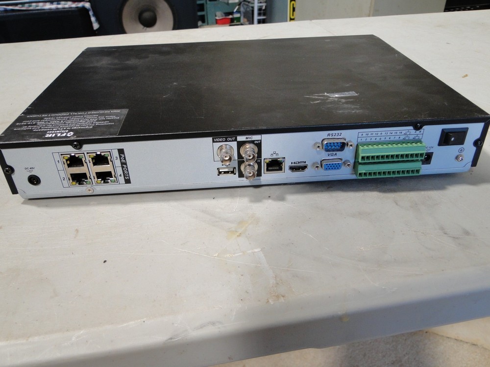 FLIR DNR204P1 4 CHANNEL NETWORK DVR