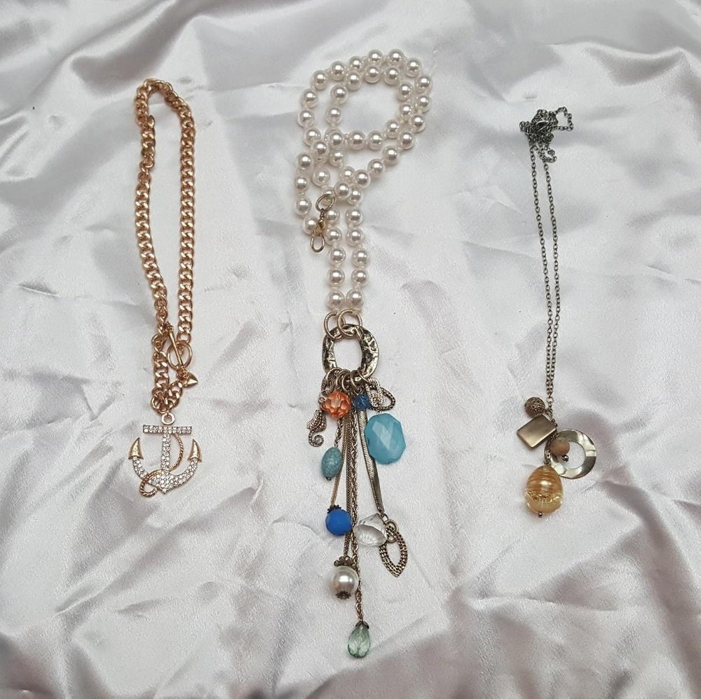 Nautical Ocean Necklace Bundle