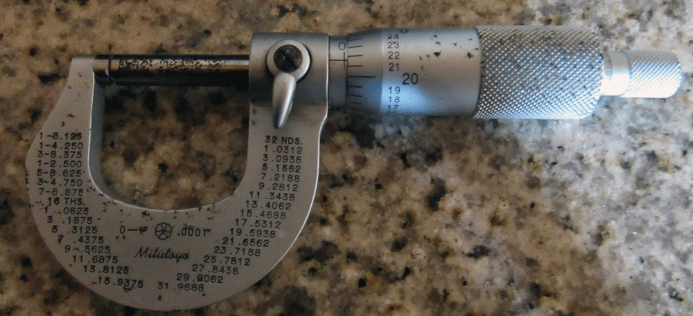 Mitutoyo Outside Micrometer