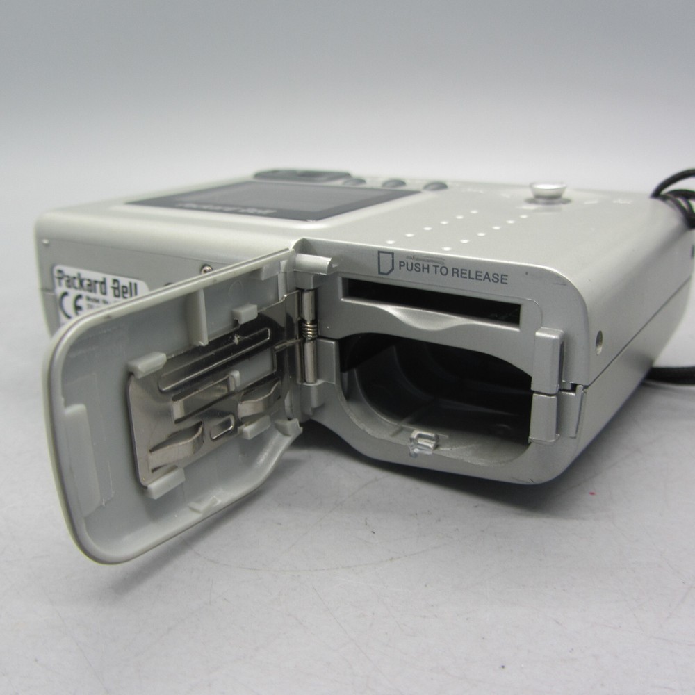 Packard Bell DSC-220 2.0MP Compact Digital Camera Silver Tested